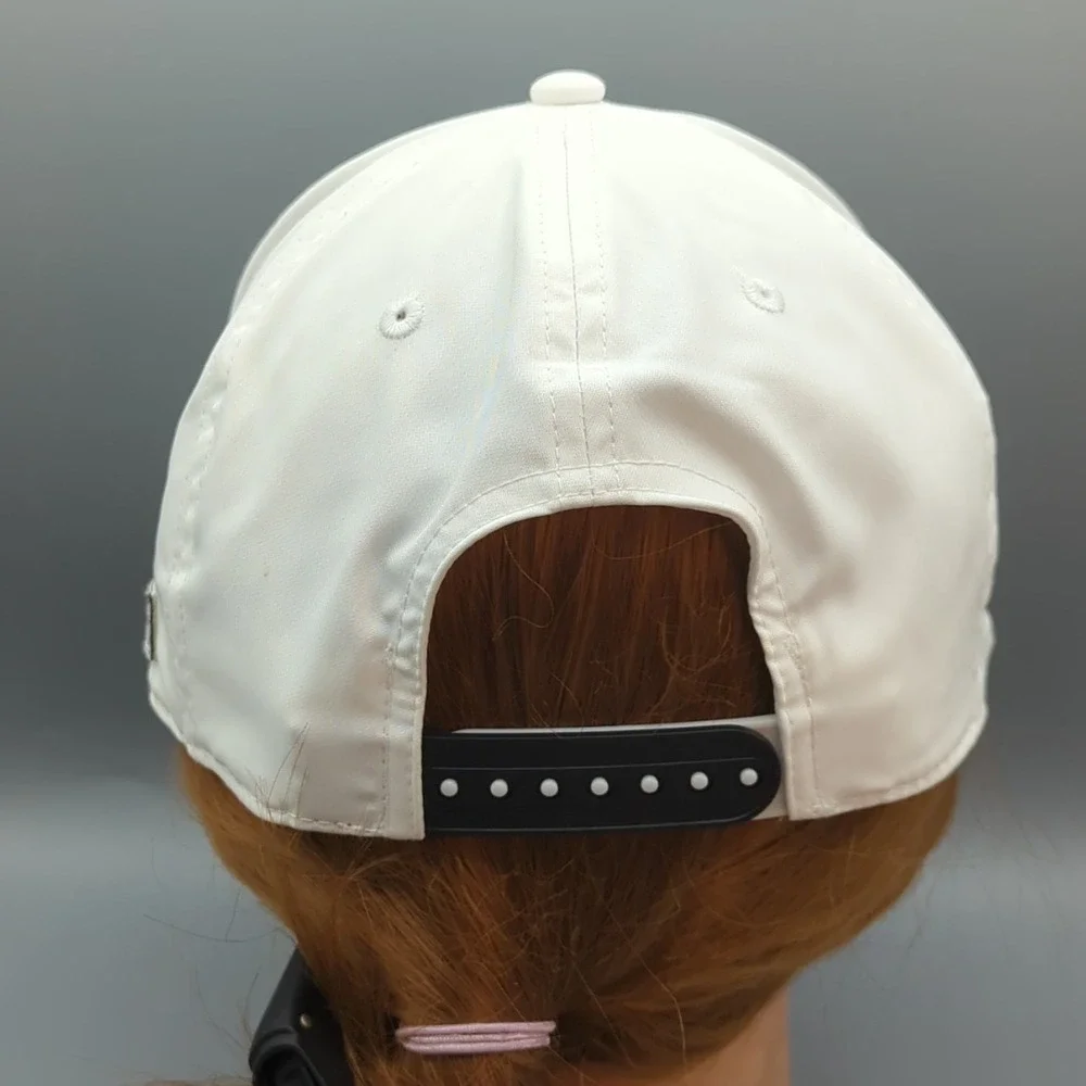 Daytona International Speedway NASCAR Hat Cap White Rope Snapback OSFM